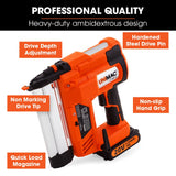 UNIMAC CLS500 15-50mm 18ga 2-in-1 Stapler/Brad Nail Gun, Cordless 20V Lithium Nailer - Extra Image