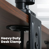 FORTIA Triple Computer Monitor Mount Stand for Desk with 3 Adjustable Arm Holder for 15 to 32 inch Displays - Extra Image