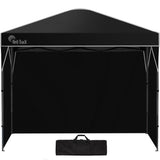 RED TRACK 3.6x2.2m Ultra Compact Folding Gazebo, Walls, Carry bag, Portable Outdoor Popup Marquee for Camping Beach, Navy Blue