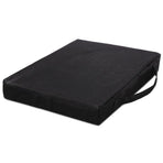 EQUIPMED Portable Padded Stadium Seat, Black
