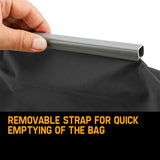UNIMAC 60L Wet & Dry Vacuum Cleaner- 5x Paper Filter bags Dust Replacement - 45-Degree Angle