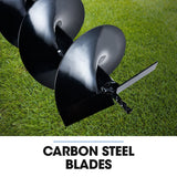 POWERBLADE PD950 52cc 2-Stroke Petrol Post Hole Digger, w/ 3 Auger bits, 600mm Extension Shaft - Extra Image