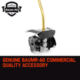 Baumr-AG Tiller Pole Attachment Rotary Hoe Cultivator Commercial Multi Extension - Front View