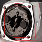 BAUMR-AG 2-Stroke Engine for Post Hole Digger, Brushcutter, Pole Saw
