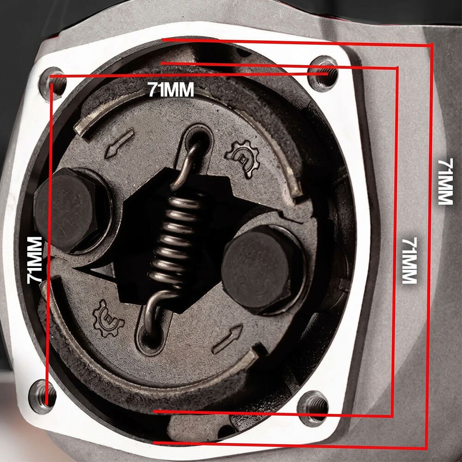 BAUMR-AG 2-Stroke Engine for Post Hole Digger, Brushcutter, Pole Saw