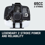 Baumr-AG Replacement Engine Motor for Pole Tool Chainsaw Brushcutter Trimmer Brush Cutter - Top-Down View