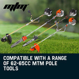 MTM Replacement Engine for Pole Tool Chainsaw Brushcutter Multi 62CC - Side View