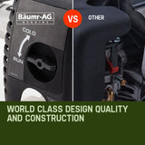 Baumr-AG 65CC Long Reach Pole Chainsaw Hedge Trimmer Pruner Chain Saw Tree Multi Tool - Close-Up Angle