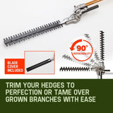 BAUMR-AG 65cc 7in1 Long Reach Garden Multi-tool, Pole Saw, Hedge & Line Trimmer, Brush Cutter, 12 Tree Trimming Pruning Chainsaw Bar, 2 Extension Shafts - Extra Image