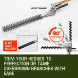 Baumr-AG Pole Chainsaw Brush Cutter Whipper Snipper Hedge Trimmer Multi Tool - Extra Image