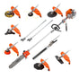 MTM 62CC Pole Chainsaw Hedge Trimmer Saw Brush Cutter Whipper Snipper Multi Tool