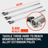 MTM 62CC Pole Chainsaw Hedge Trimmer Saw Brush Cutter Whipper Snipper Multi Tool - Extra Image