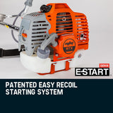 MTM 62cc 7in1 Brush Cutter Garden Multi-Tool , Pole Hedge & Line Trimmer, Bullhorn Handle, 12 Tree Trimming Pruning - Front View