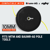 MTM Twister Bump Feed Line Trimmer Head Whipper Snipper Brush Cutter Brushcutter - Top-Down View