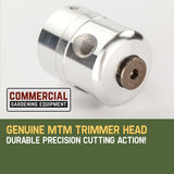 MTM Trimmer Head 4 Line Nylon Alloy Whipper Snipper Brush Cutter Brushcutter - Front View