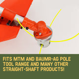 MTM Trimmer Head 4 Line Nylon Alloy Whipper Snipper Brush Cutter Brushcutter - Close-Up Angle