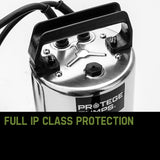 PROTEGE 1500W Submersible Dirty Water Pump Bore Tank Well Steel Automatic Clean - 45-Degree Angle