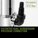 PROTEGE 2000W Submersible Dirty Water Pump Bore Tank Well Steel Automatic - Close-Up Angle