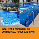 Swimming Pool Spa Water Pump Electric Self Priming Pressure Filter 14400L/H - Top-Down View