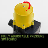 PROTEGE Water Pressure Controller Pump Automatic Adjustable Constant Booster - Front View