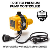 PROTEGE Automatic Water Pump Controller Pressure Electric Electronic Switch - Front View