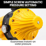 PROTEGE Automatic Water Pump Controller Pressure Electric Electronic Switch - 45-Degree Angle