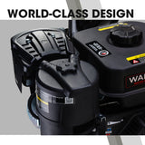 WARTON 2 8HP Petrol High Flow Water Transfer Pump Irrigation Volume Inch - Top-Down View