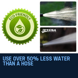 JET-USA 1800 PSI High Pressure Washer Electric Water Cleaner Gurney Pump 8M Hose - Top-Down View