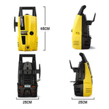 JET-USA 1800 PSI High Pressure Washer Electric Water Cleaner Gurney Pump 8M Hose - Rear View