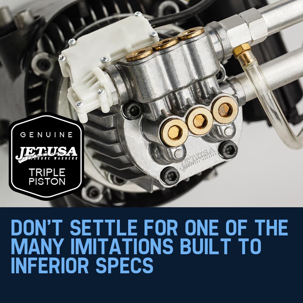 Jet-USA RX550 Electric High Pressure Washer 3500PSI Ultimate Pack, 5 Nozzles, Spin & Wheel Brush, Deck Cleaner, Turbo Head, Angled Lance, 30M Hose Reach