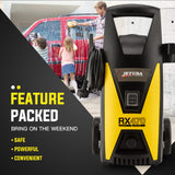 JET-USA 1800 PSI High Pressure Washer Cleaner Electric Water Gurney Pump Hose - Front View