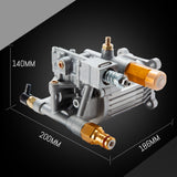 Pressure Washer Cleaner Replacement Pump, Jet-USA + other brands 3/4 Inch Shaft - Rear View