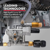 JET-USA 4800PSI Petrol Powered High Pressure Washer, - CX760 - Top-Down View