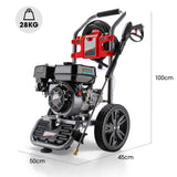 JET-USA 4800PSI Petrol Powered High Pressure Washer, - CX630 - Rear View