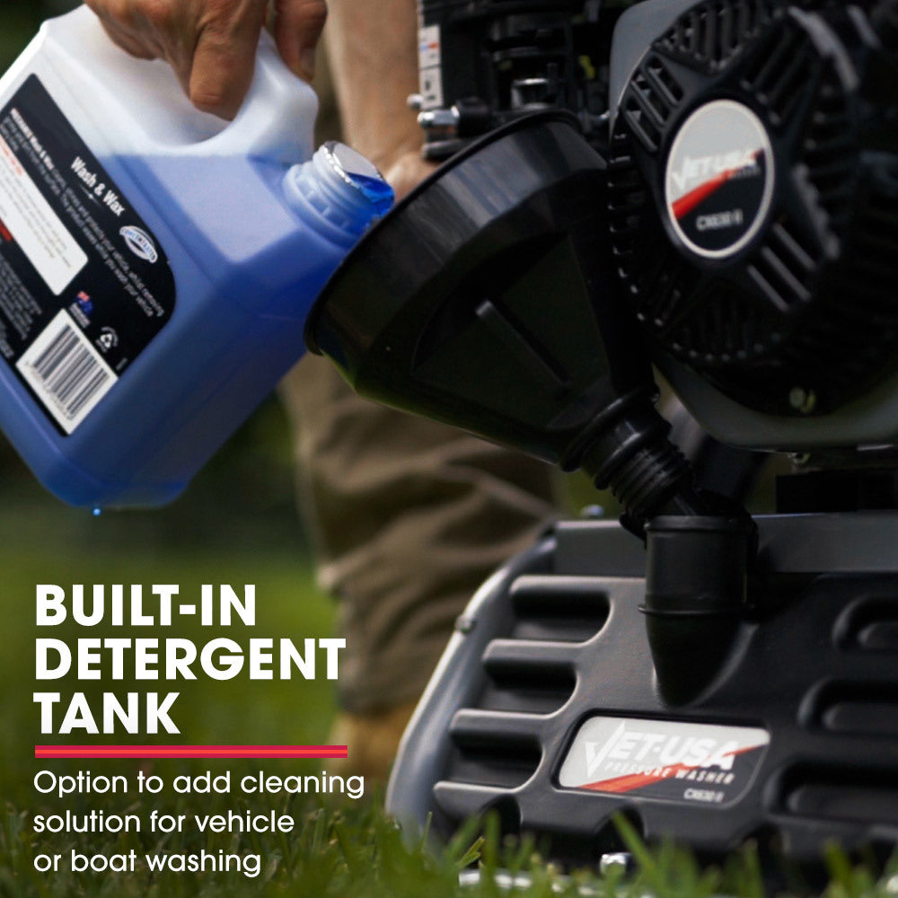 Jet-USA 4800PSI Petrol-Powered High Pressure Cleaner Washer Water Jet Power Hose