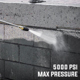 JET-USA 5000PSI Turbo Head Nozzle High Pressure Washer Water Cleaner 1/4 BSP - Front View