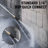 JET-USA 5000PSI Turbo Head Nozzle High Pressure Washer Water Cleaner 1/4 BSP - Extra Image