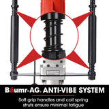 BAUMR-AG HP360e 2200W Electric Post Driver, with 2 Piling Socket Sleeves - Side View