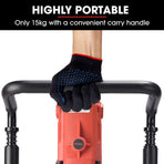 BAUMR-AG HP360e 2200W Electric Post Driver, with 2 Piling Socket Sleeves