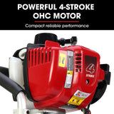 BAUMR-AG 38cc 4-Stroke Petrol Post Driver, with Carry Case & 3 Piling Sleeves - Front View