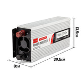GENPOWER Pure Sine Wave 1500W/3000W 12V/240V Power Inverter Caravan Boat CarPlug - Rear View