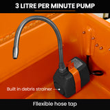 Unimac 22L Auto Parts Washer, for Home, Business and Small Garages - Close-Up Angle