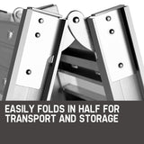 Bullet Aluminium Folding Loading Ramp Quad ATM Motorbike Trailer Truck 1.82m 200KG NEW - Front View