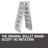 Bullet Aluminium Folding Loading Ramp Quad ATM Motorbike Trailer Truck 1.82m 200KG NEW - Top-Down View