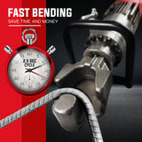 BAUMR-AG 850W 16mm Rebar Bender Hydraulic Electric Reo Bar Portable Machine Re - Front View