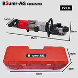 BAUMR-AG 10-22mm 1200W Heavy-Duty Electric Hydraulic Rebar Bender, Carry Case - Extra Image