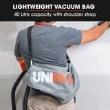 Unimac 225mm 750W Telescopic Long Reach Dry Wall Sander Kit, Foldable, Vacuum System, LED Worklight, 6x Sanding Discs - Extra Image