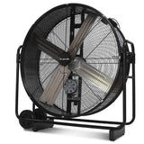 BAUMR-AG 42 1067mm 660W Industrial Mobile Floor Drum Fan, Belt Drive, Tilting, Large, Commercial,  Heavy-duty Frame, EESS Certified