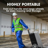 Baumr-AG 90L/day Commercial Air Dehumidifier for Mould, Portable, Stackable, LCD Display, Wheels - Extra Image