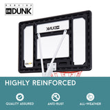 Dr.Dunk Portable Basketball Hoop Stand System Height Adjustable Net Ring Kids - Side View